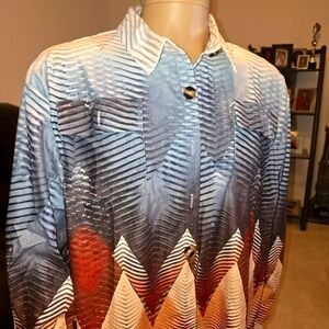 Trendy and Stylish, Never worn Button down shirt